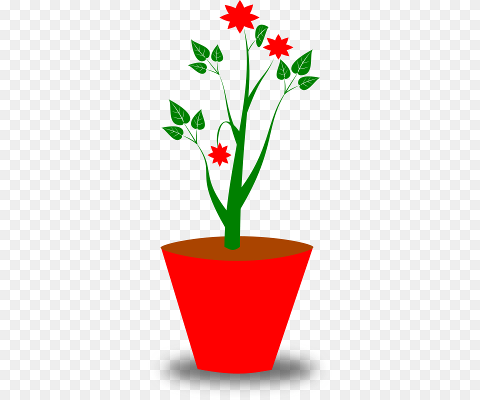 Clipart, Plant, Flower, Flower Arrangement, Pottery Free Png
