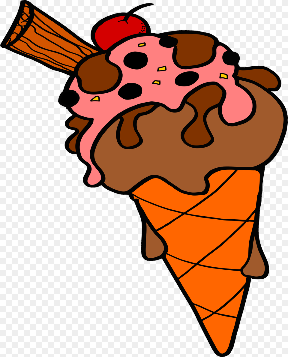 Clipart, Cream, Dessert, Food, Ice Cream Png Image