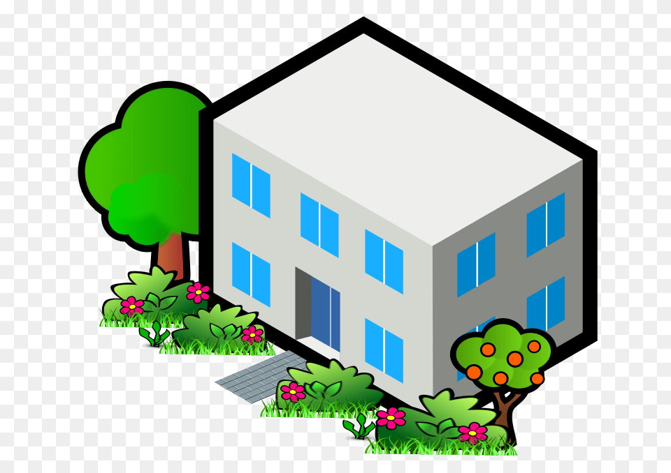 Clipart, Architecture, Building, Office Building, Neighborhood Free Png Download