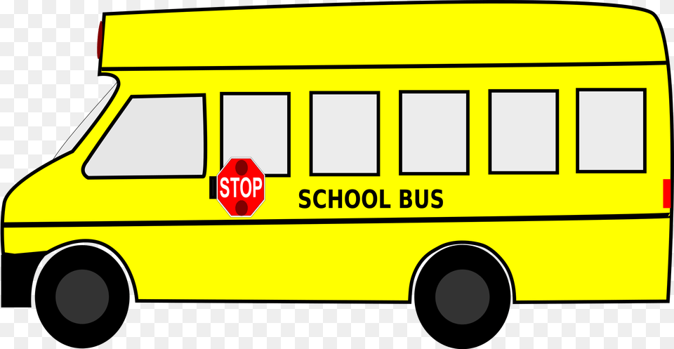 Clipart, Bus, Transportation, Vehicle, School Bus Free Png Download