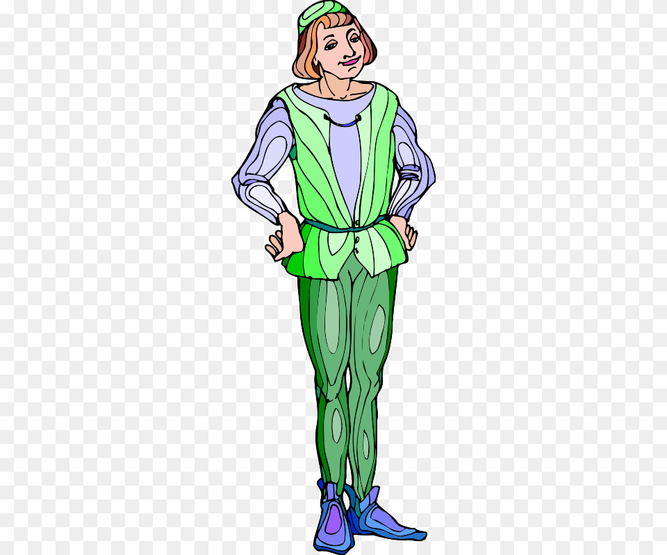Clipart, Adult, Person, Green, Female Free Transparent Png