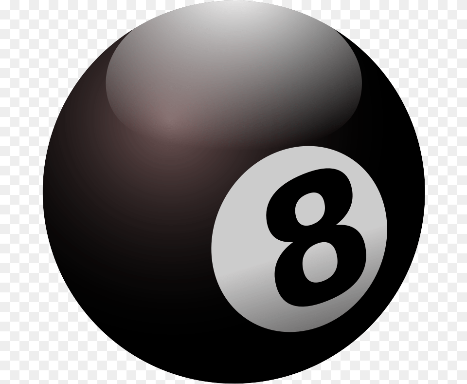 Clipart 8 Ball Banner Download Clipart 8ball Clipart, Number, Symbol, Text, Astronomy Free Transparent Png