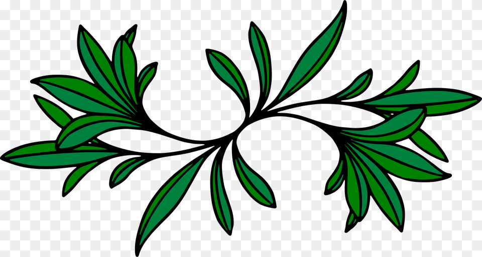Clipart, Art, Floral Design, Graphics, Green Free Png Download