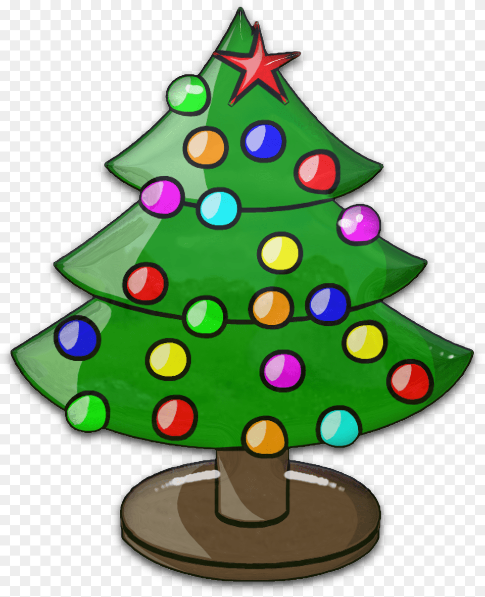 Clipart A Christmas Day Christmas Tree Transprent, Christmas Decorations, Festival, Christmas Tree, Plant Free Png Download