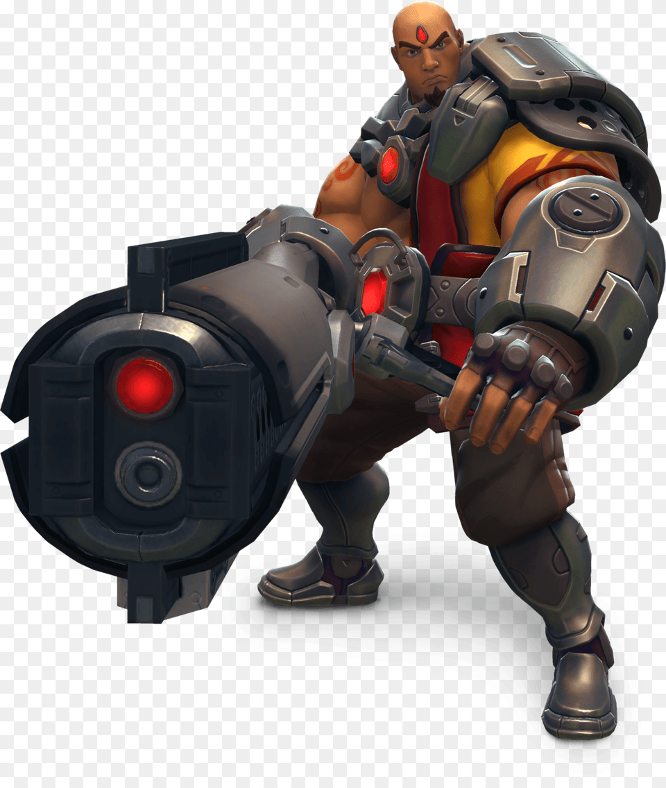Clipart A Fresh Breath To The Esports Scene Paladins Character Buck, Robot, Adult, Male, Man Free Png