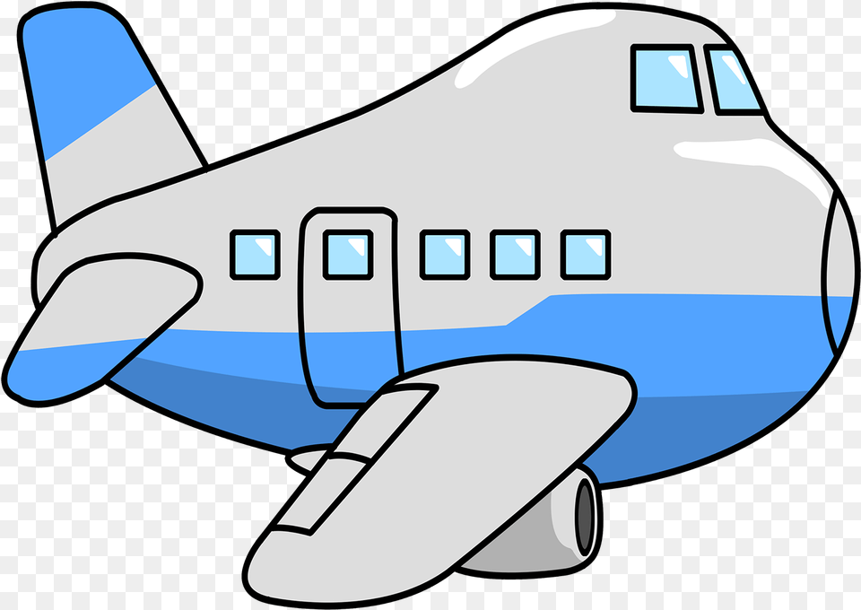 Clipart Airplane Coloring Pages Printable Airplane, Aircraft, Airliner, Transportation, Vehicle Png