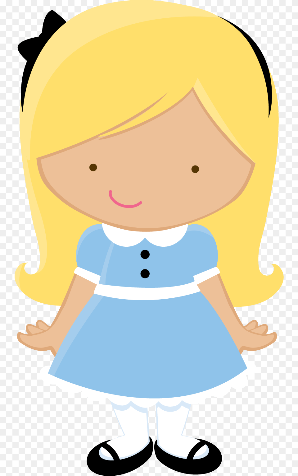 Clipart Alice Wonderland Alice In Wonderland, Doll, Toy, Baby, Person Free Png Download