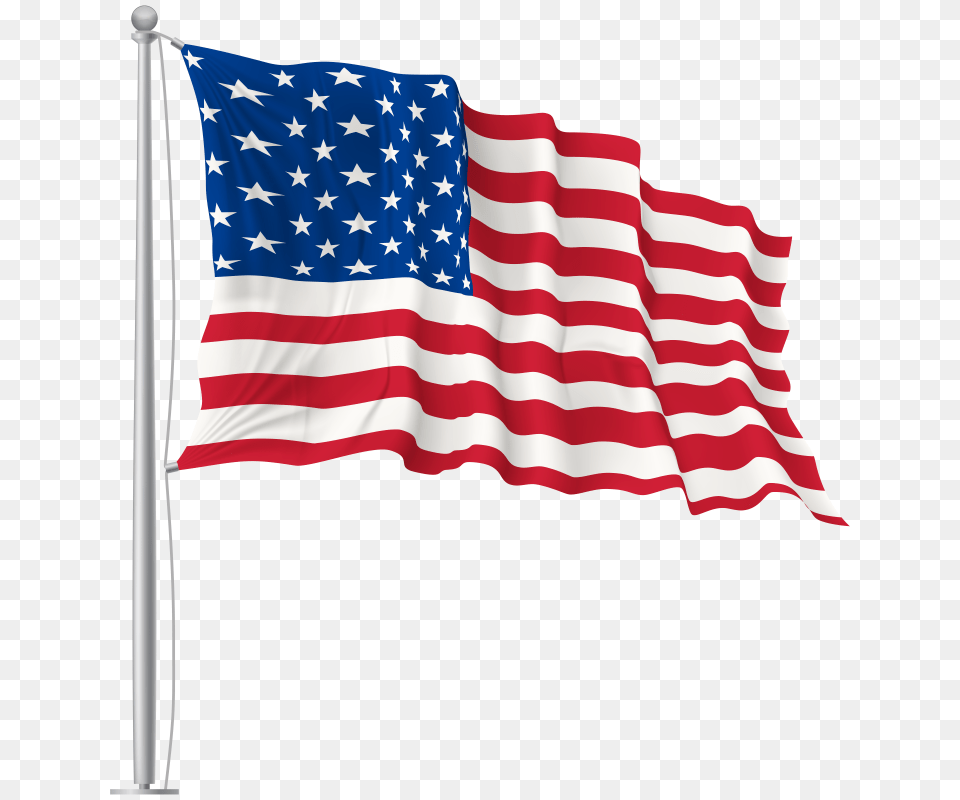 Clipart American Flag Waving, American Flag Png