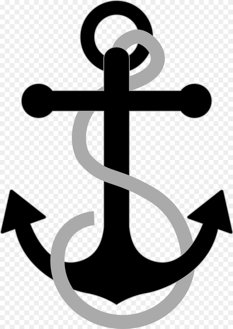 Clipart Anchor Svg Vector Graphics, Electronics, Hardware, Cross, Hook Free Transparent Png