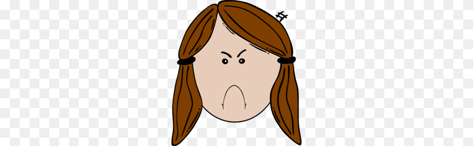 Clipart Angry, Person, People, Face, Head Png Image
