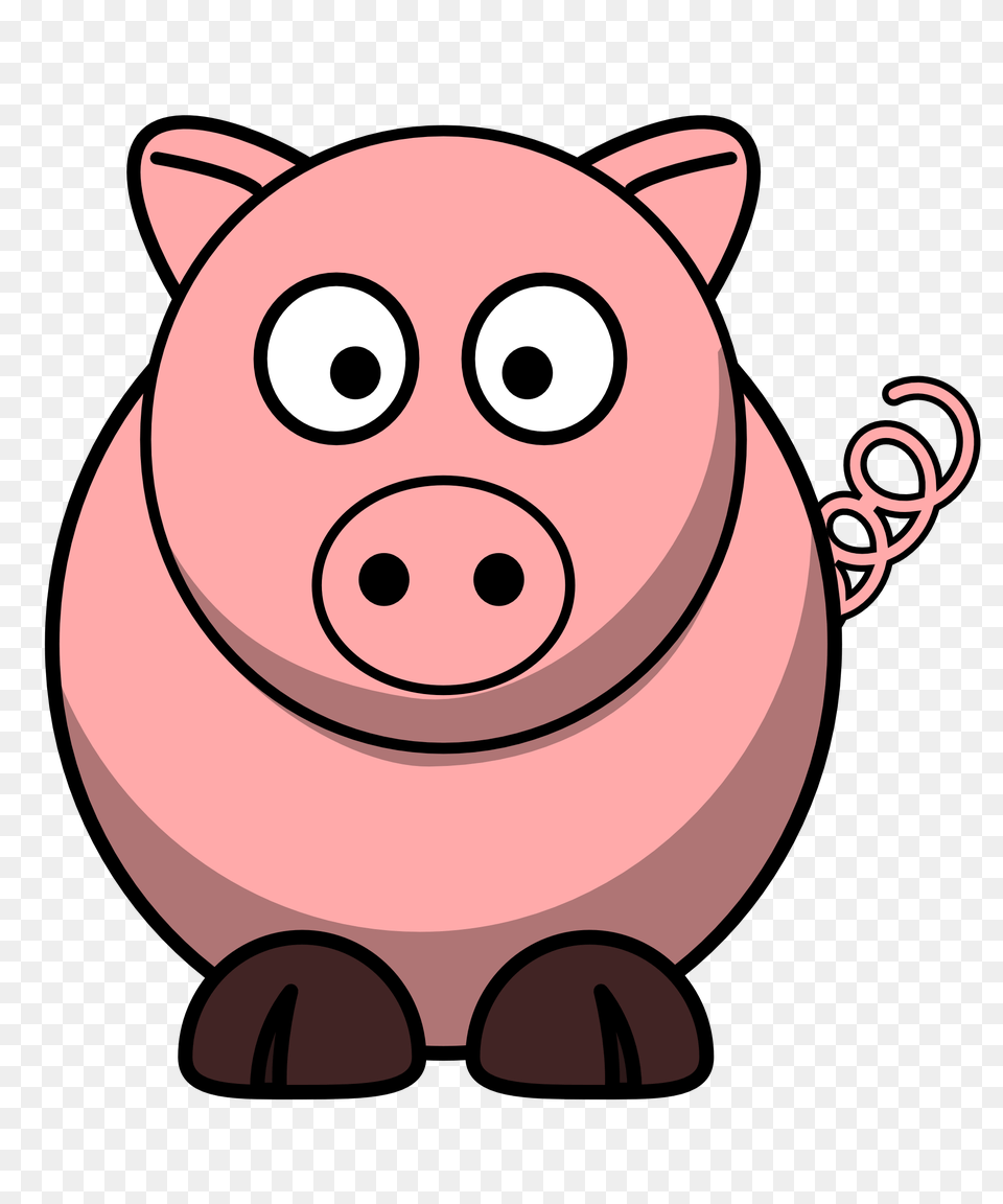 Clipart Animal Pig Clip Art, Piggy Bank, Bear, Mammal, Wildlife Png Image