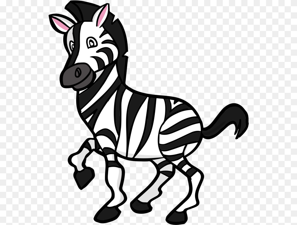 Clipart Animals Zebra Zebra Clipart, Stencil, Animal, Mammal, Wildlife Png Image