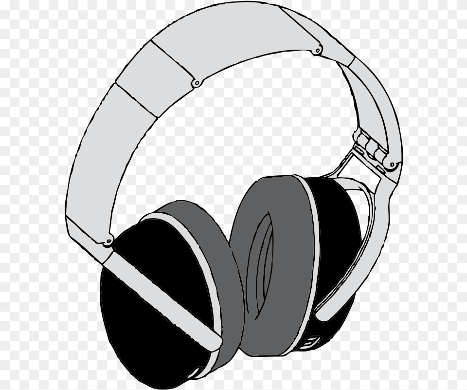 Clipart Animated Earphones, Electronics, Headphones, Person Png Image