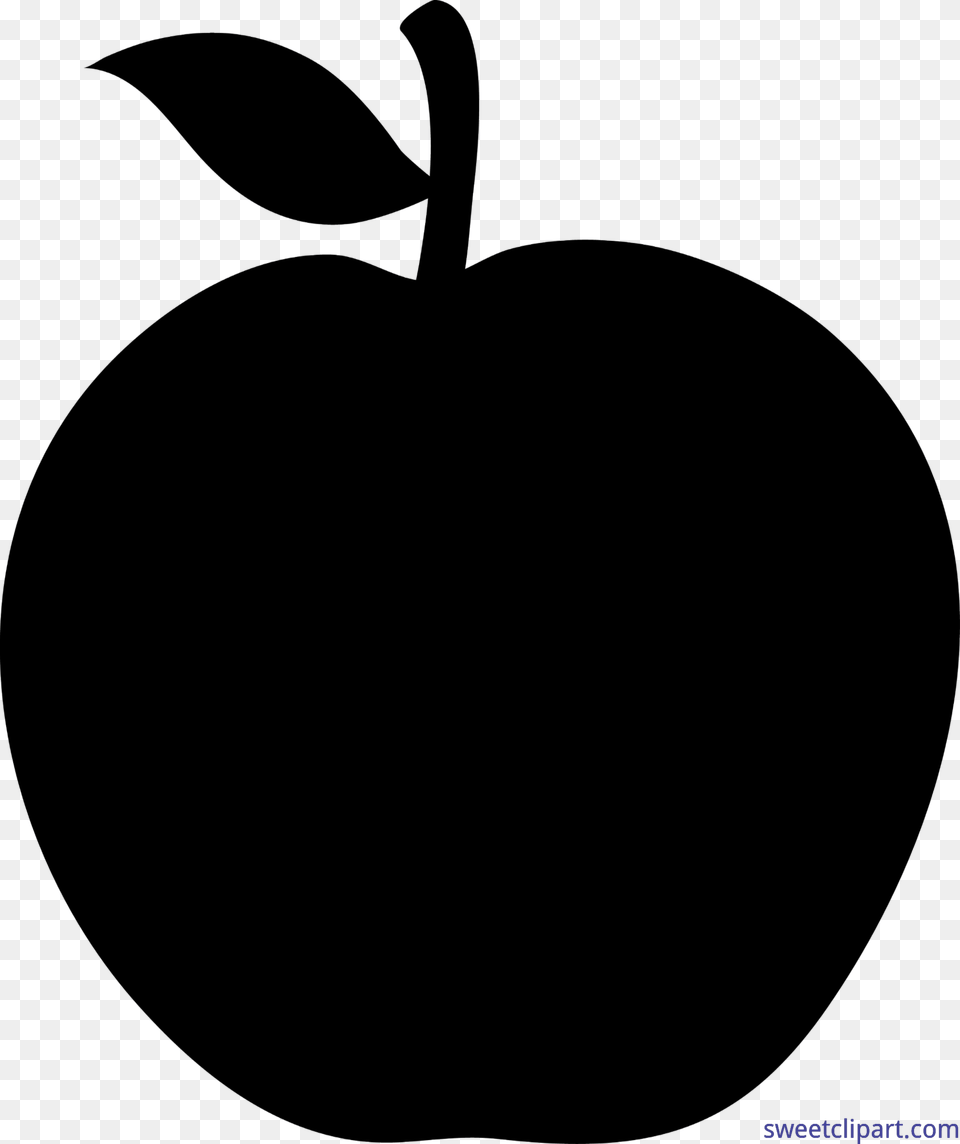 Clipart Apple Black Black Apple Clip Art Png Image