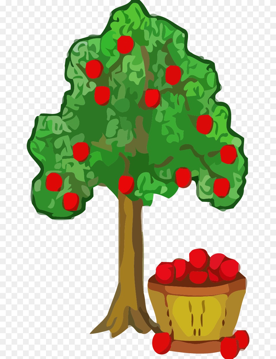 Clipart Apple Trees, Potted Plant, Tree, Plant, Raspberry Free Png Download