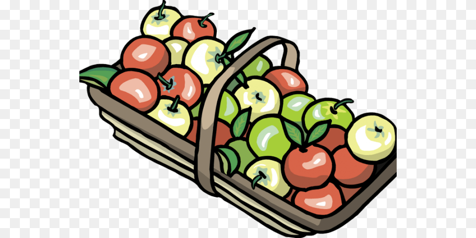 Clipart Apples, Basket, Dynamite, Weapon, Food Free Png Download