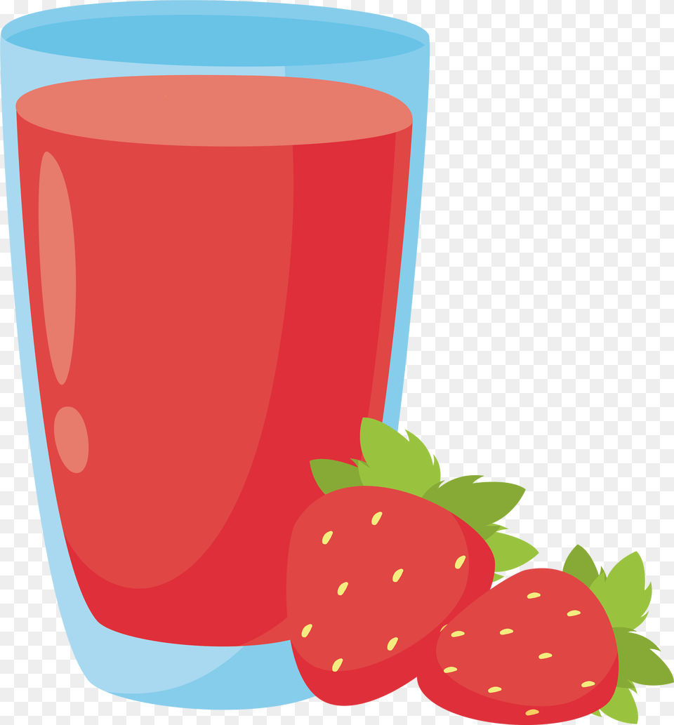 Clipart Apples Strawberry Strawberry Juice Clipart, Beverage, Produce, Plant, Berry Png