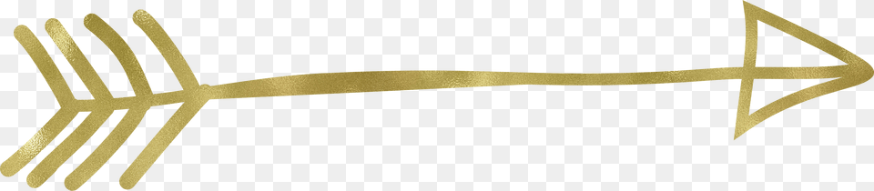 Clipart Arrow Tribal Gold Tribal Arrow, Cutlery, Fork Free Png