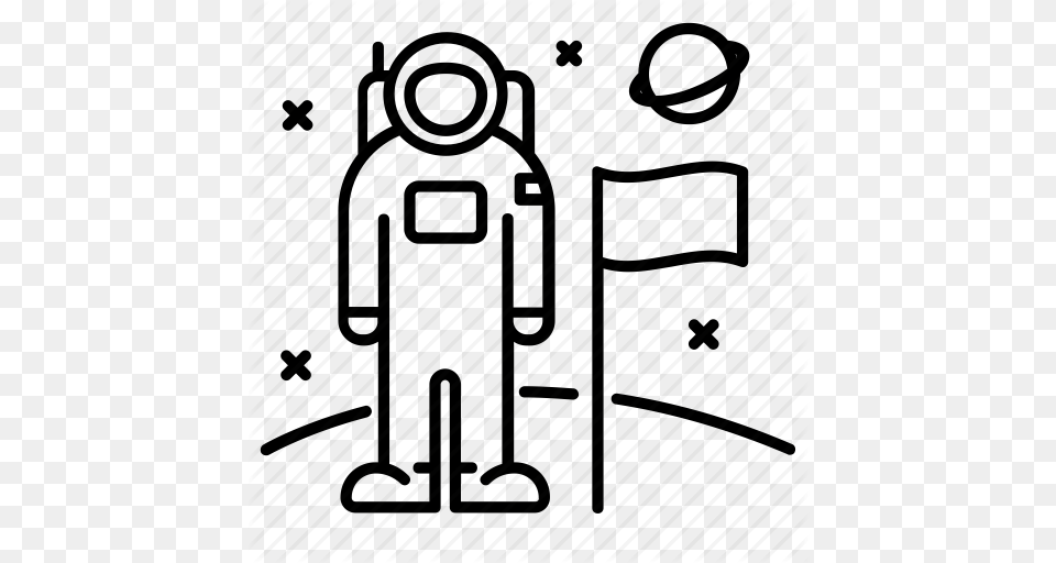 Clipart Astronaut On The Moon All About Clipart, Clothing, Coat, Bus Stop, Outdoors Png Image