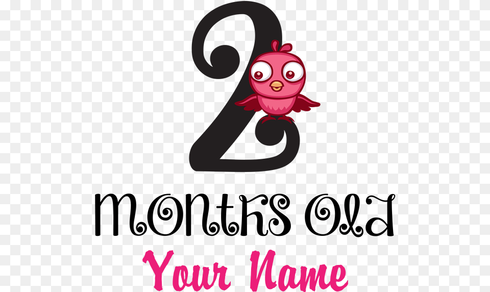 Clipart Baby Banner 2 Month Old Banner, Text, Number, Symbol Png