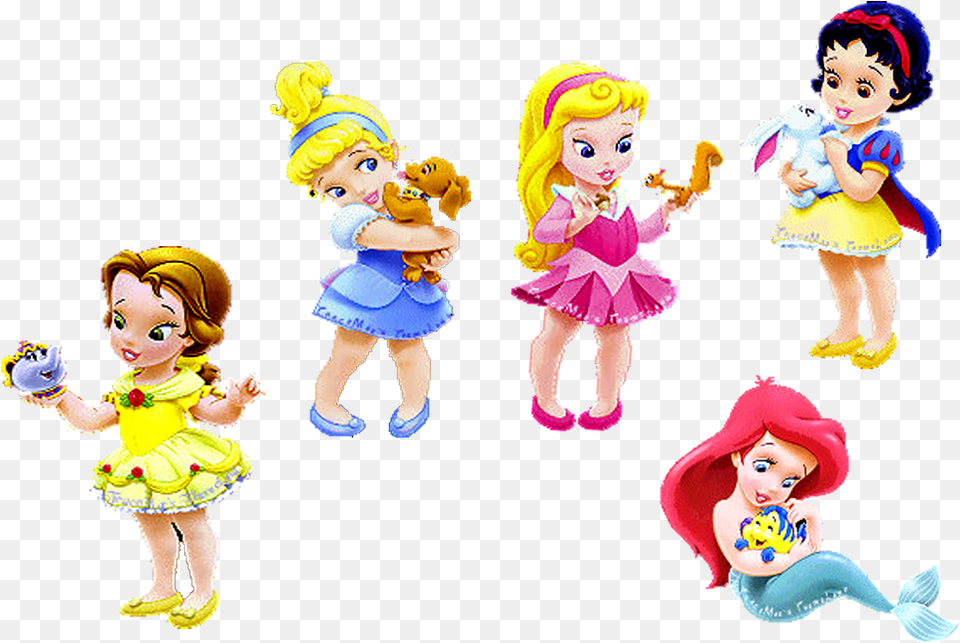 Clipart Baby Disney Princess, Doll, Toy, Person, Face Free Transparent Png