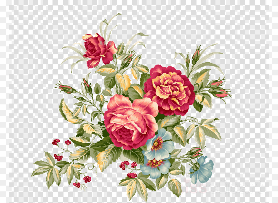 Clipart Background Vintage Flowers, Art, Floral Design, Graphics, Pattern Free Transparent Png