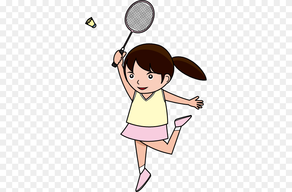 Clipart Badminton Badminton Players Clipart, Person, Sport, Baby, Face Png Image