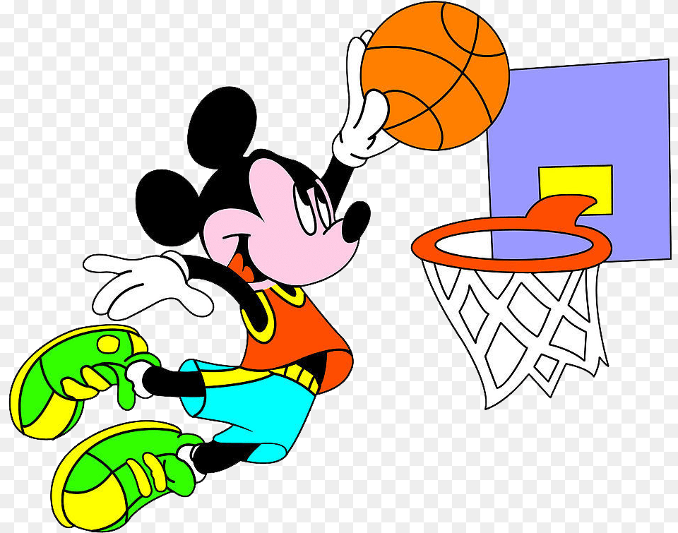 Clipart Ball Basketball Hoop Spot The Difference Mickey Mouse, Baby, Person Free Transparent Png