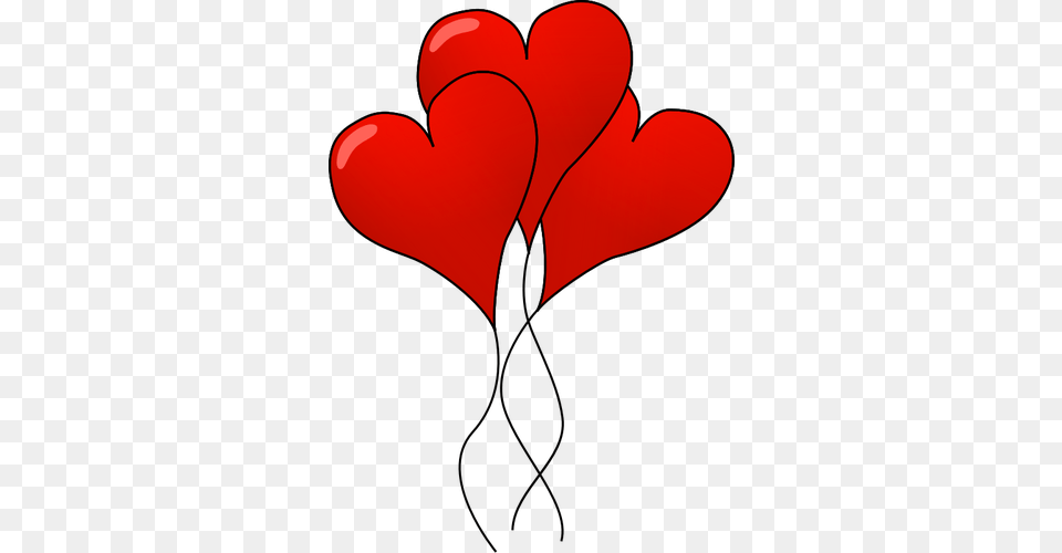 Clipart Balloons, Flower, Heart, Petal, Plant Free Transparent Png