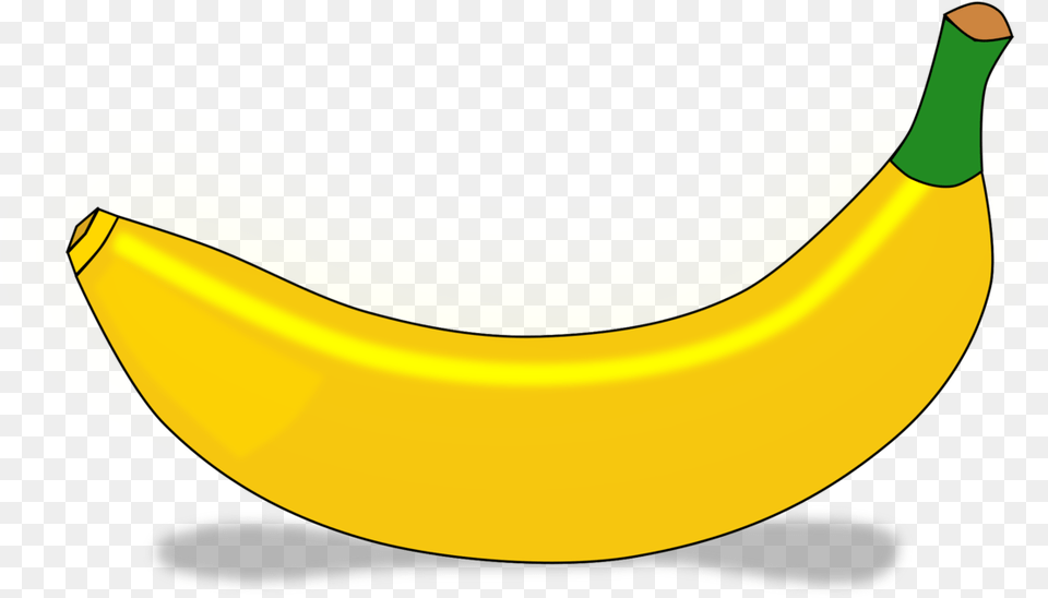 Clipart Banana, Food, Fruit, Plant, Produce Free Png