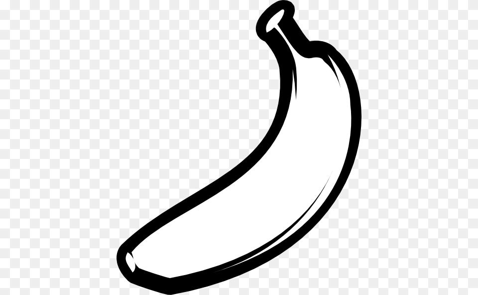 Clipart Banana Clipart, Food, Fruit, Plant, Produce Png