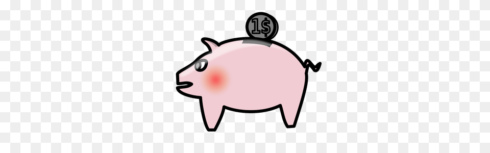 Clipart Bank Robber, Piggy Bank, Animal Free Png Download