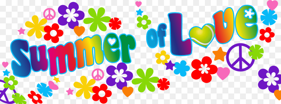 Clipart Banner Summer Summer Of Love Clipart, Art, Graphics, Purple Png Image