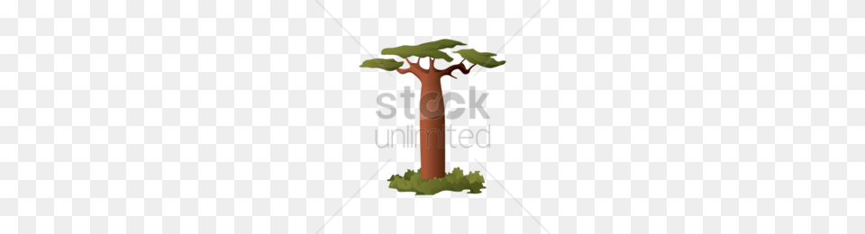 Clipart Baobab Clip Art Tree Flower Leaf, Plant, Tree Trunk, Dynamite, Weapon Free Png Download