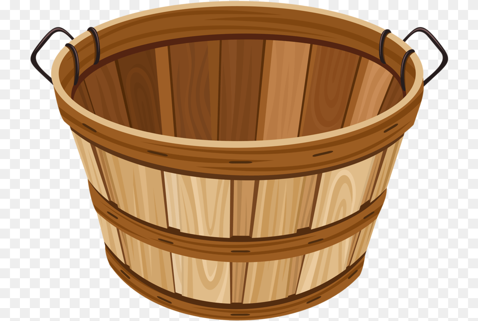 Clipart Basket, Bucket, Hot Tub, Tub Free Png Download