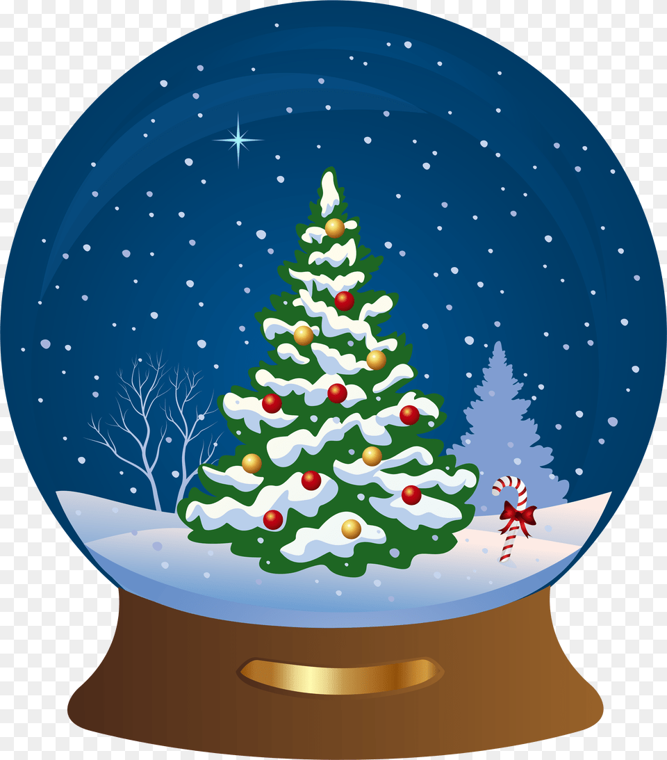 Clipart Beach Christmas Tree Christmas Clipart Snow Globe, Christmas Decorations, Festival, Plant, Christmas Tree Png