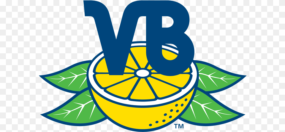 Clipart Beach Logo Transparent Vero Beach Devil Rays, Citrus Fruit, Produce, Food, Fruit Png