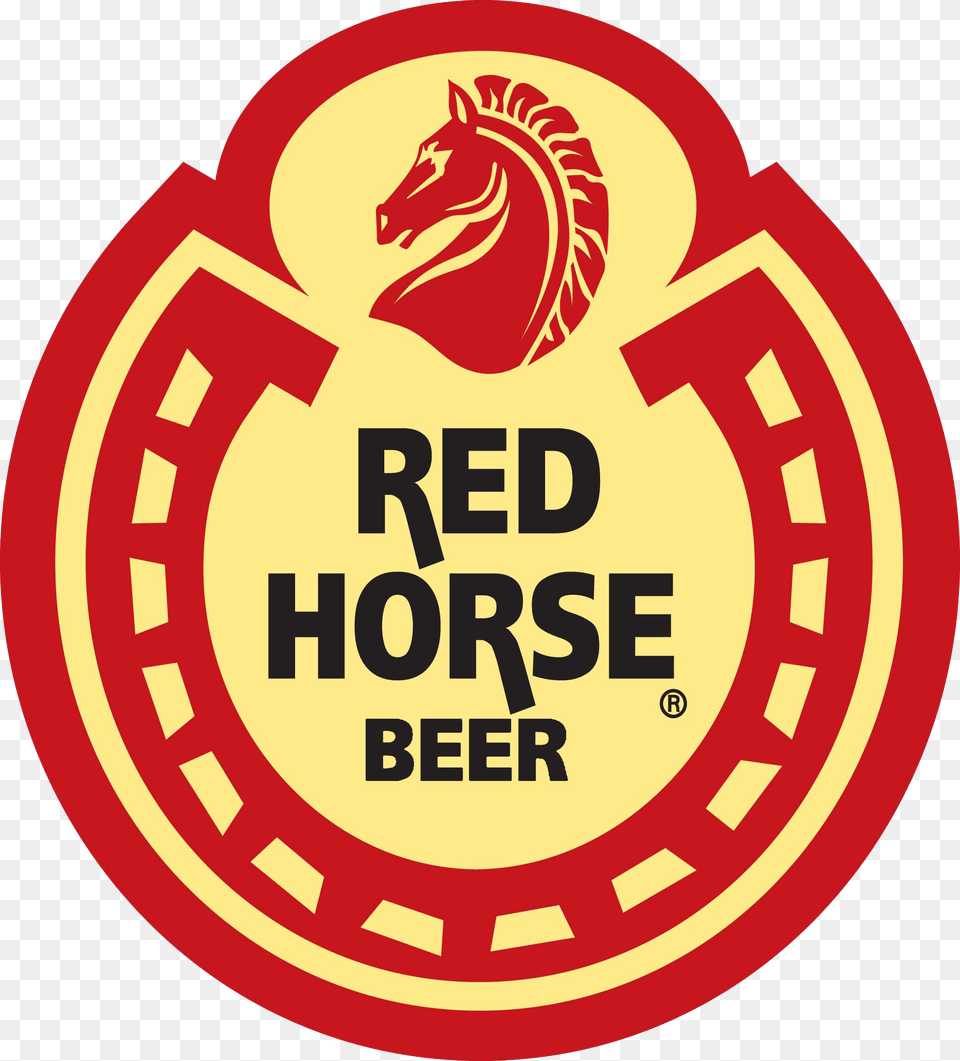 Clipart Beer Redhorse Clipart Beer Redhorse Transparent Red Horse Beer Logo, Badge, Symbol Png