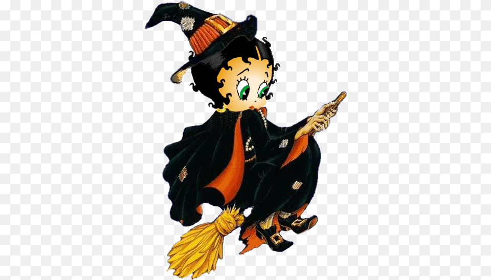 Clipart Betty Boop Halloween Betty Boop Halloween, Person, Scarecrow, Face, Head Free Transparent Png