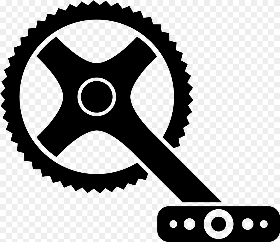 Clipart Bicycle Mountain Bike Cycle Parts Clip Art, Gray Free Png