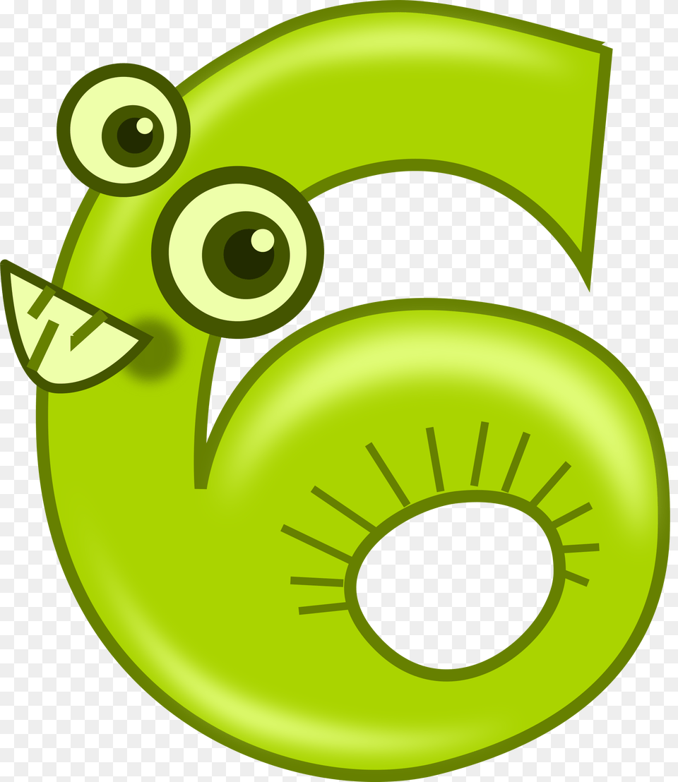 Clipart Big Number, Green, Symbol, Text, Disk Png Image