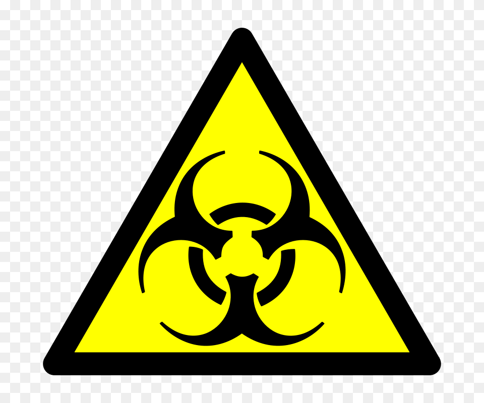 Clipart Biohazard Martinix, Symbol, Triangle, Animal, Fish Png