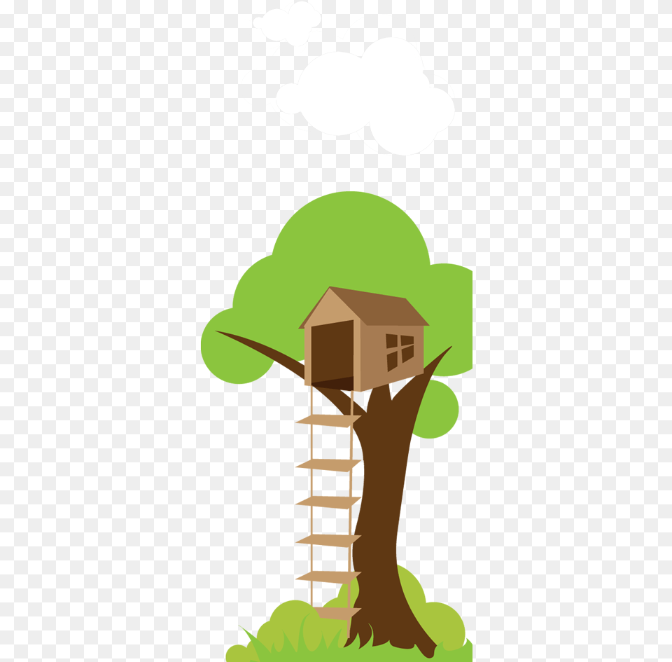 Clipart Birds Tree House Tree House Cartoon, Architecture, Building, Shelter, Outdoors Free Png Download