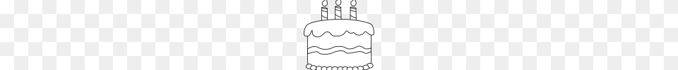 Clipart Birthday Cake Clipart Black And White Clip Art Birthday, Birthday Cake, Cream, Dessert, Food Png