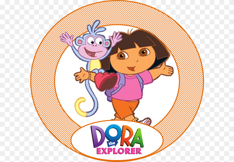 Clipart Birthday Dora The Explorer Dora The Explorer, Baby, Person, Face, Head Free Transparent Png