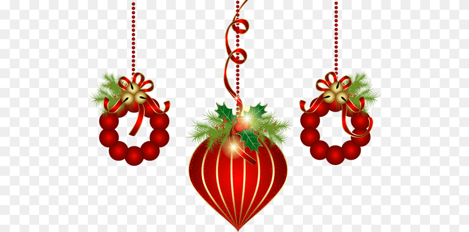 Clipart Black And White Download Red Christmas Christmas Ornaments Accessories, Ornament Free Transparent Png