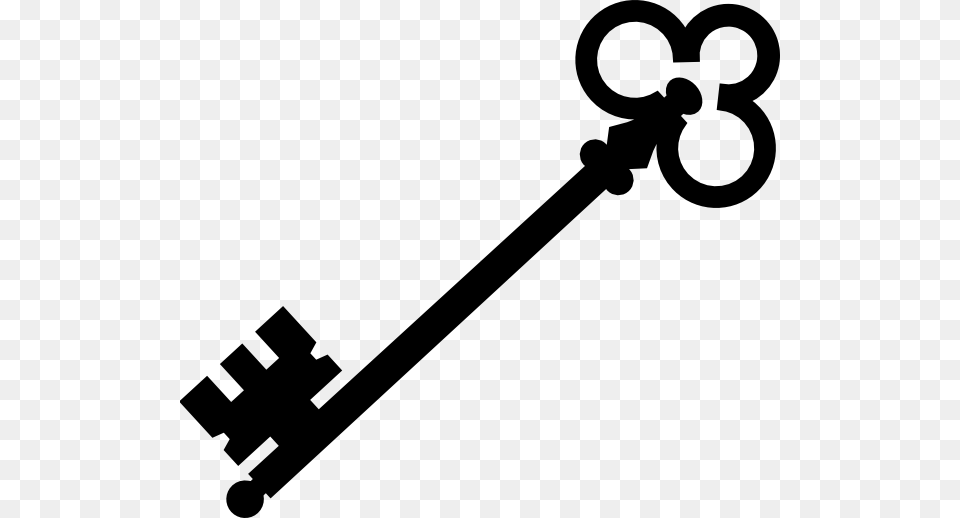 Clipart Black And White Key, Smoke Pipe Png