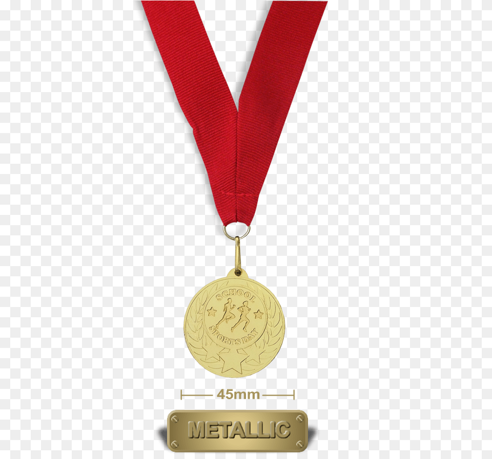 Clipart Black And White Stock Medal Transparent School Gold Medal, Gold Medal, Trophy, Accessories, Jewelry Free Png