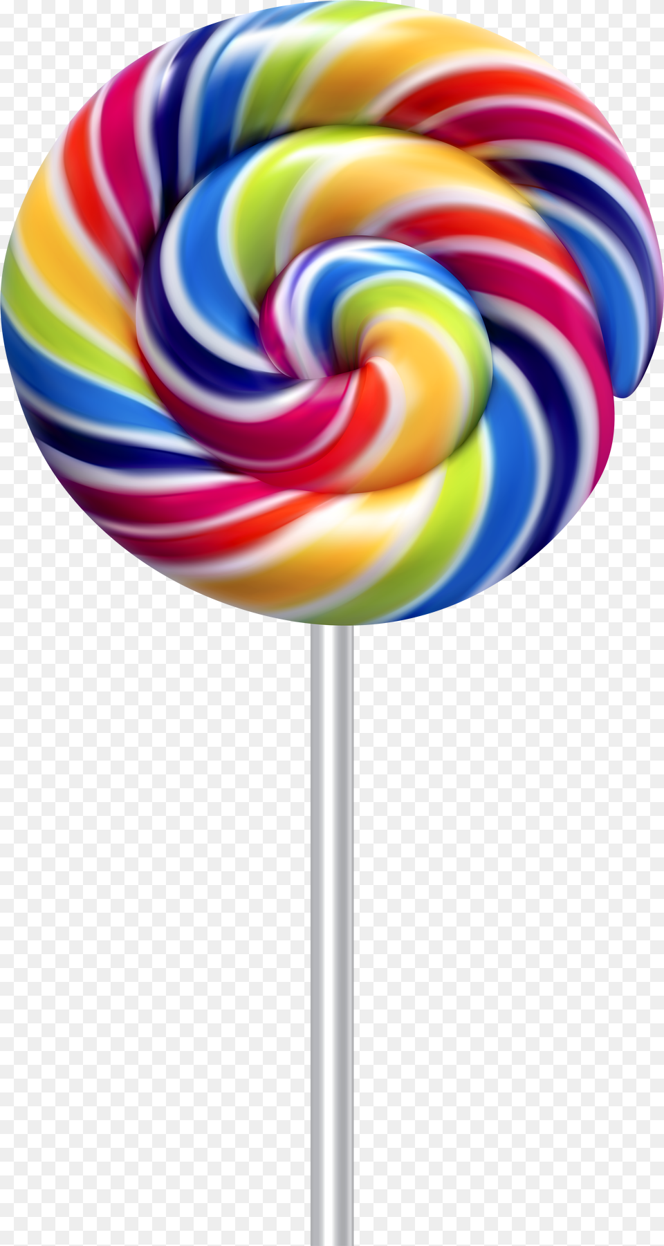 Clipart Black And White Stock Multicolor Swirl Lollipop Rainbow Lollipop Background Png