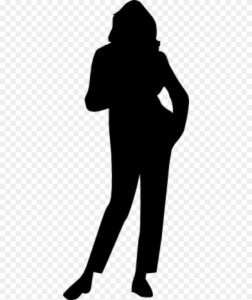 Clipart Black And White Toppng Silhouette, Clothing, Pants, Adult, Male Free Transparent Png